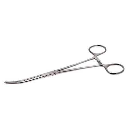 Hemostat Curved Serrated Jaws, 24