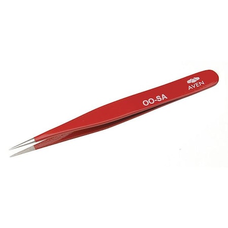 Tweezers, Ez Pick, Pattern Oo-Sa, Red MPN:18032EZ
