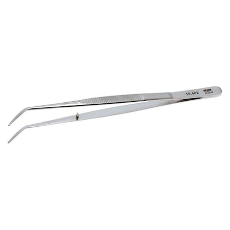 Tweezers, College, w/Pin Bent Tip, 6