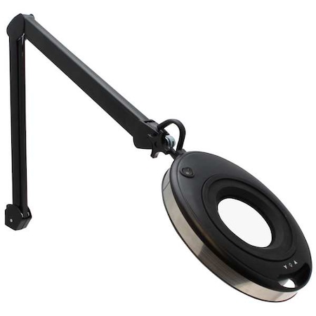 MagnifyingLamp, Spring, AR 36in, BLK MPN:26501-LED-INX-8D