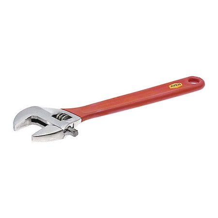 Adjustable Wrench, w/PVC, SS, 10