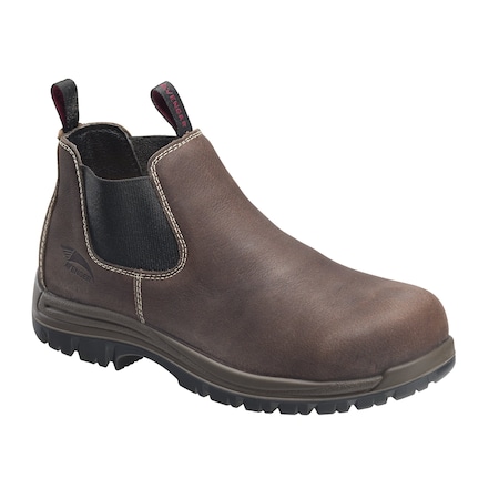 Men's Composite Toe Slip-On Work Boot, Brown, 8, Medium, A7110 MPN:A7110-8M