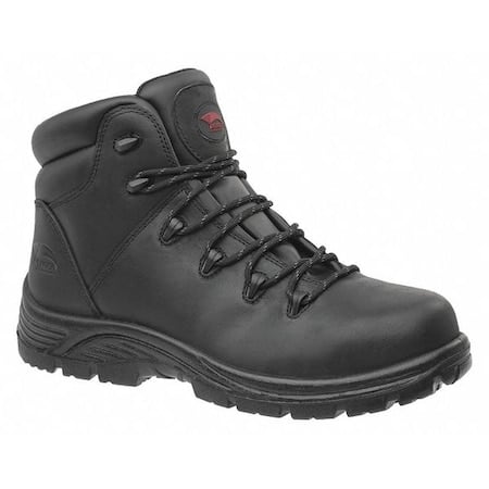 Framer, Men's 6-Inch Work Boot, 7.5, Medium, Leather, 6 in Height, Black MPN:A7223-M