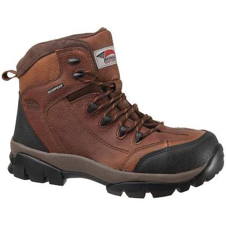 Men's 6-Inch Work Boot, 9 1/2, Composite Toe, 6 in H, Brown, A7244 MPN:A7244 SZ: 9.5W