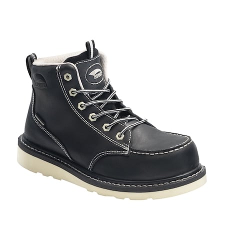Women's Carbon Nano-Fiber Toe Wedge Work Boot, Black, 10, Medium, A7552 MPN:A7552-10M