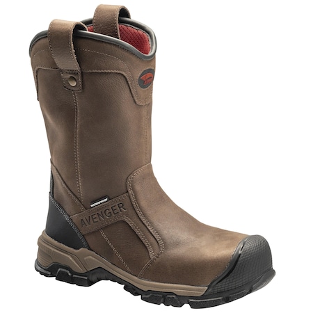 Men Aluminum Toe RIPSAW WELLINGTON AT, MENS PR, Brown, 14, Wide MPN:A7830-14W