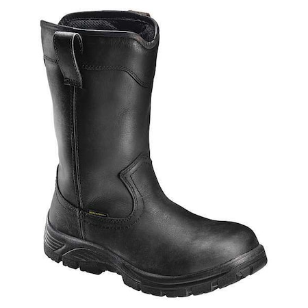 Men's Wellington Boot, 7, Composite Toe, 10 in H, Black, A7847 MPN:A7847 7M