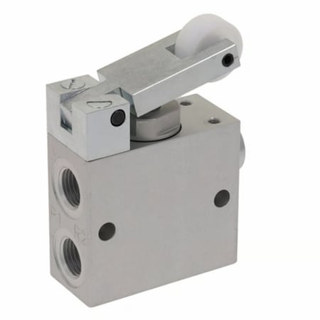 Manual Air Control Valve, Roller, Aluminum MPN:0820400002