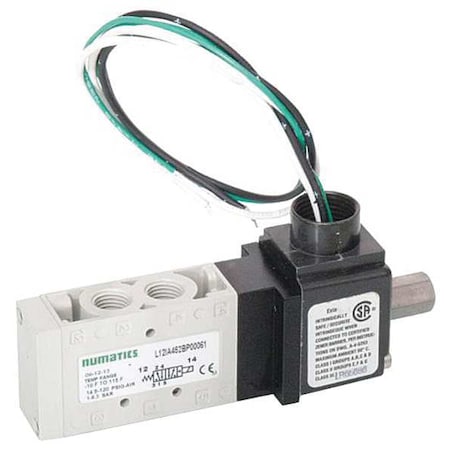 Haz Loc Sol Air Ctrl Valve, 1/8 In, 24VDC MPN:L12IA452BP00061