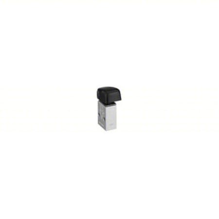 Manual Air Control Valve, Button, Aluminum MPN:0820408004