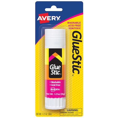 Glue Stick, White, 1.27 oz MPN:191
