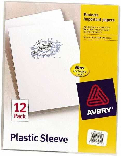 12 Pc Sheet Protector-Envelope: Clear MPN:72311 - Pkg Qty 12