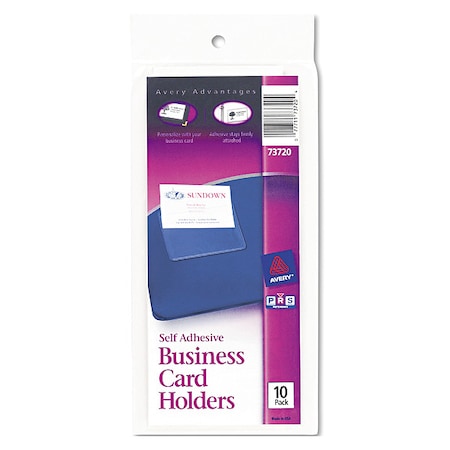 Holder, Label, F/BusinessCard, PK10 MPN:73720