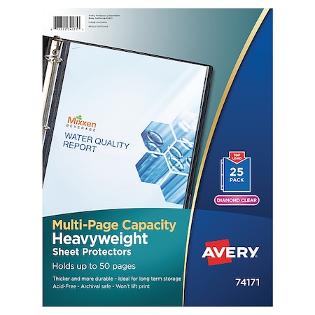 Sheet Protector, X-Large, PK25 MPN:74171