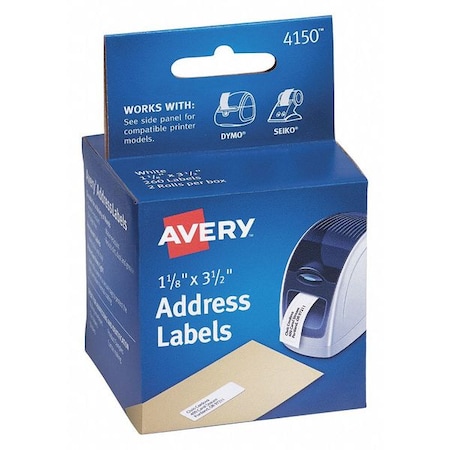 Address Labels, 260, White, PK2 MPN:4150