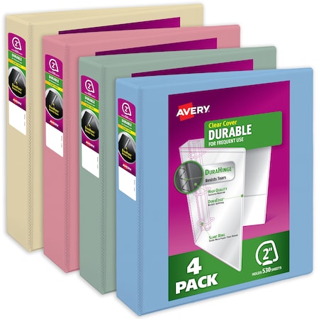 Binders, Durable View 3 Ring, PK4 MPN:05636