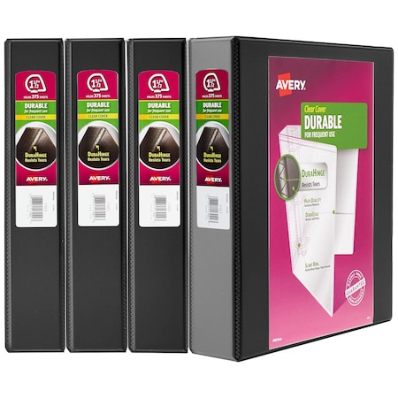 Binders, Durable View 3 Ring, 2 In, PK4 MPN:05738