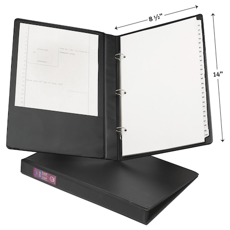 Legal-Size Durable 3 Ring Binder MPN:06400
