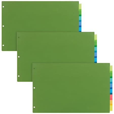 Big Tab Insertable Dividers for 3 R, PK3 MPN:11256