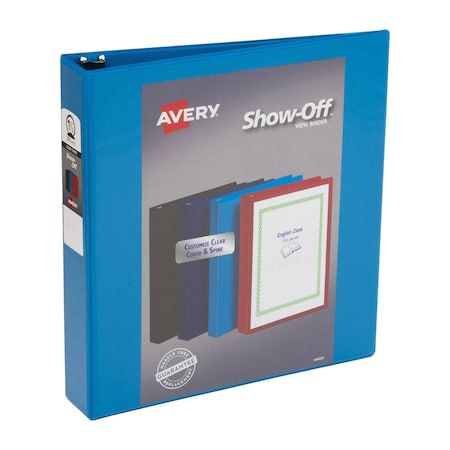 Show-Off Economy View 3 Ring Binder, 1.5 MPN:12058