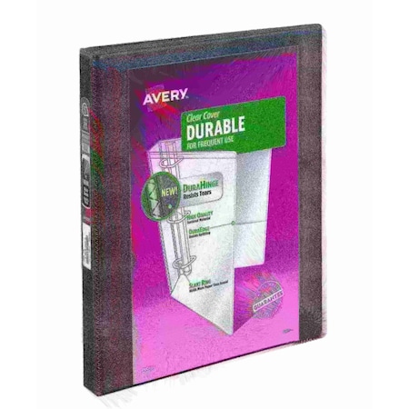 Durable View 3 Ring Binder, 0.5