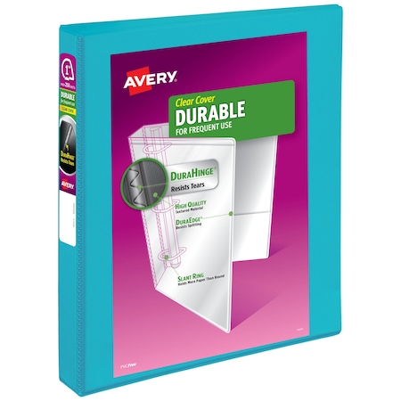 Durable View 3 Ring Binder, 1 in Ring MPN:17295