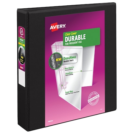 Durable View 3 Ring Binder, 1.5 in Ring MPN:17374
