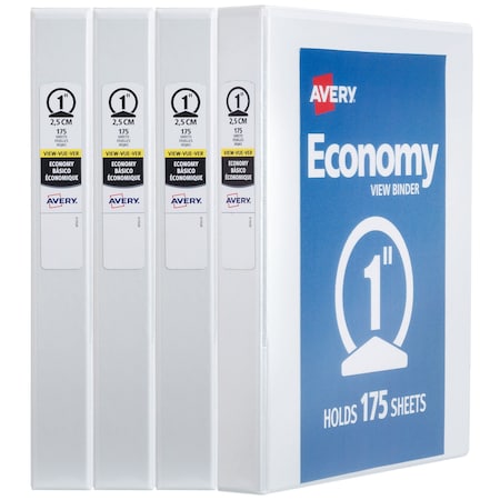 Mini Economy View 3 Ring Binders, 1