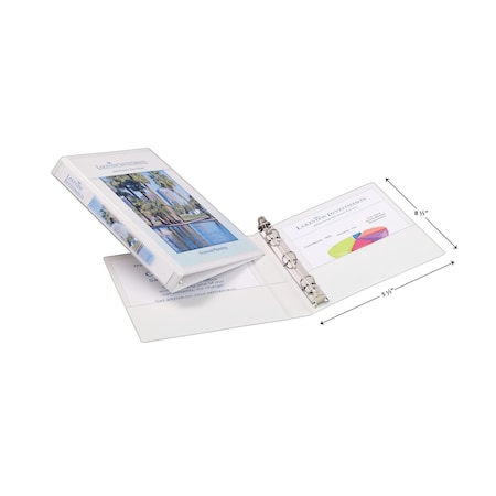 Mini Durable View 3 Ring Binder, 0.5 in R MPN:27726