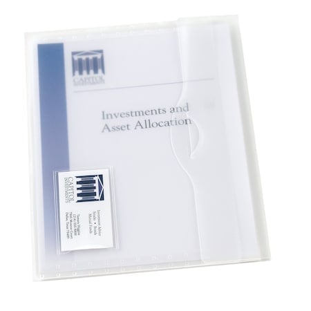 Translucent Document Wallet, Clear Trave MPN:72278