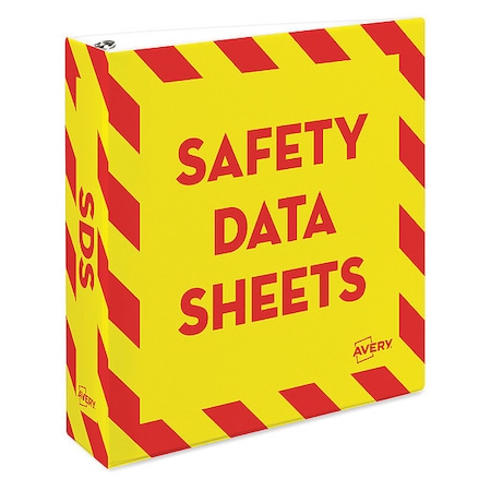 Heavy-Duty Industrial SDS Binder, 2