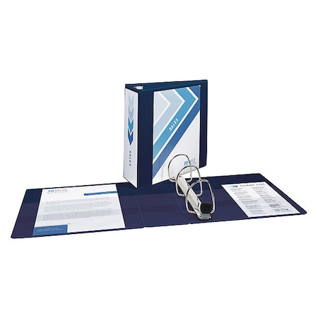 Heavy-Duty View Binder, 4