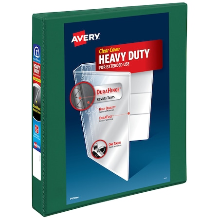 Heavy-Duty View 3 Ring Binder, 1 In Ring MPN:79107