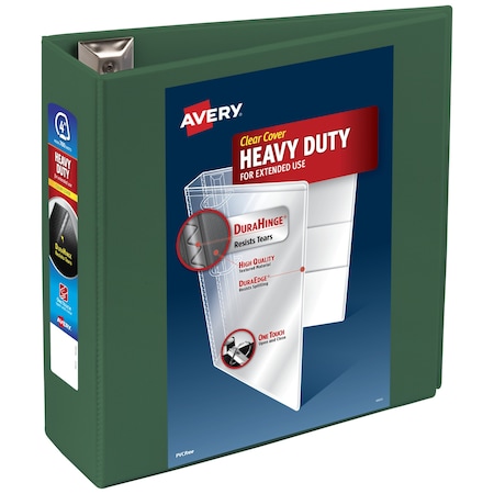 Heavy-Duty View 3 Ring Binder, 4 In Ring MPN:79110