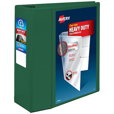 Heavy-Duty View 3 Ring Binder, 5 In Ring MPN:79111