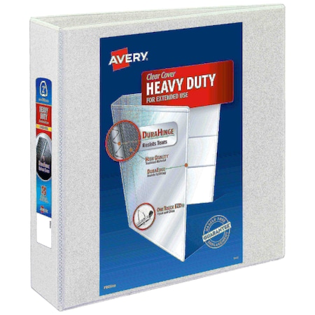 Heavy-Duty View 3 Ring Binder, 2