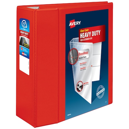 Heavy-Duty View 3 Ring Binder, 5 In MPN:79327