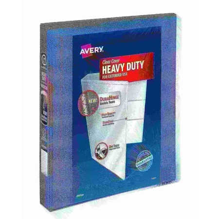 Heavy-Duty View 3 Ring Binder, 1