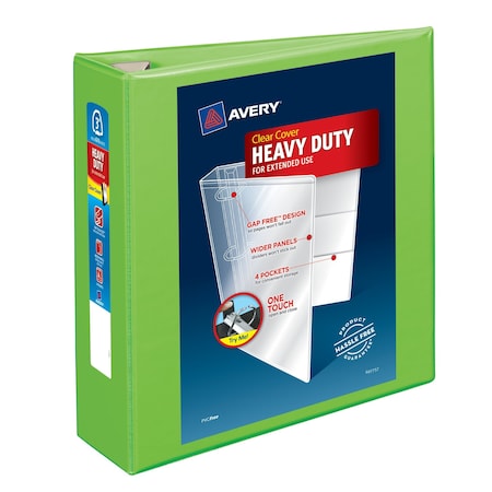 Heavy-Duty View 3 Ring Binder, 3 in MPN:79779