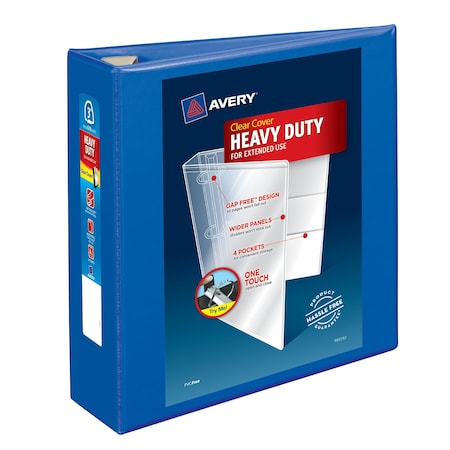 Heavy-Duty View 3 Ring Binder, 3 in MPN:79811