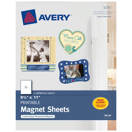 Printable Magnet Sheets, 8.5