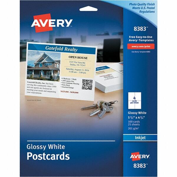 Greeting Card: Gloss White MPN:08383