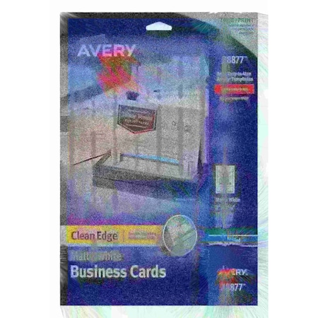 Clean Edge Business Cards, True P, PK120 MPN:28877
