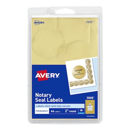 Notary Seal Labels, 2