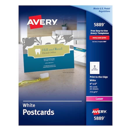 Postcards, Uncoated, Two-Sided MPN:5889
