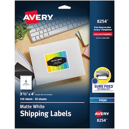 Shipping Label, 3 21/64
