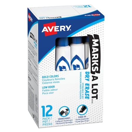 Marks A Lot Desk-Style Dry Erase Markers MPN:24406