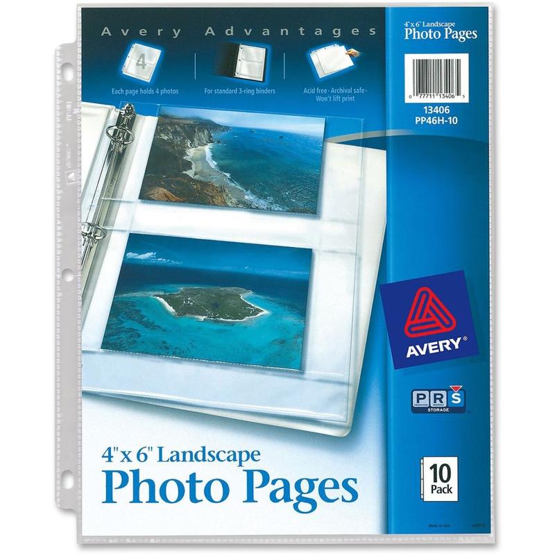 Avery Photo Storage Pages (Min Order Qty 16) MPN:13406