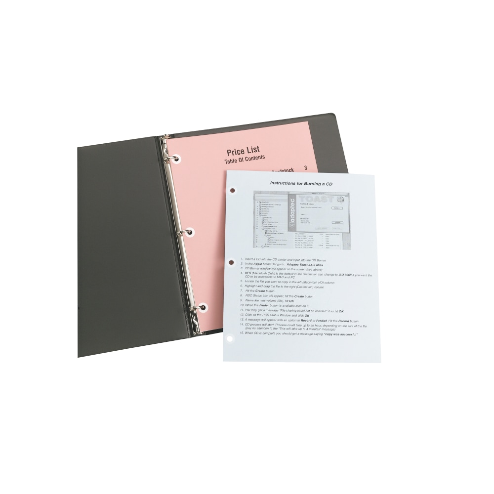 Avery Permanent Self-Adhesive Hole Punch Reinforcement Labels, 1/4in Diameter, White, Pack Of 1, 000 MPN:5720