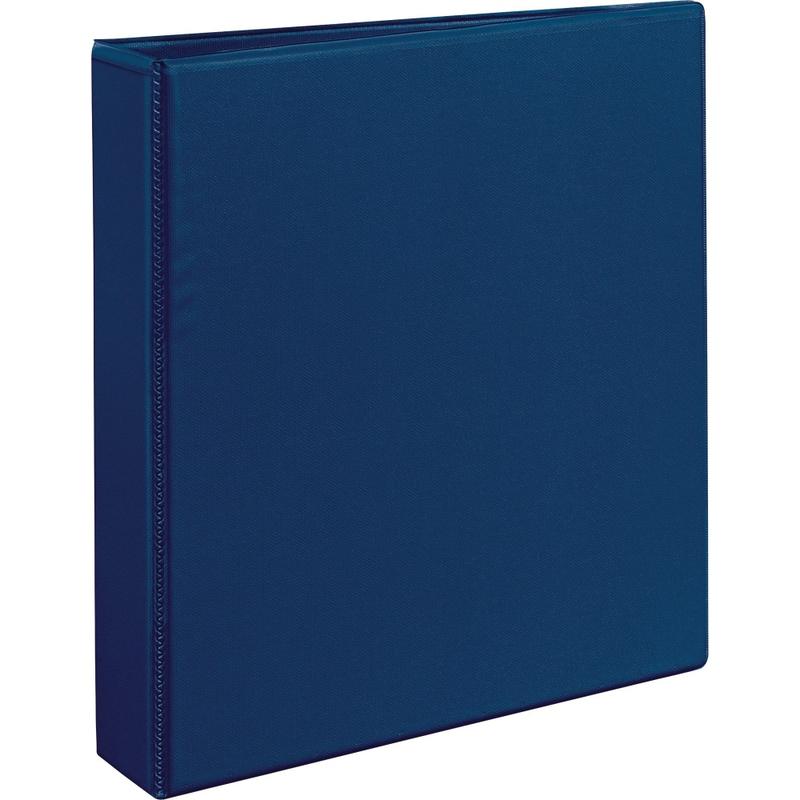 Avery Durable Reference View 3-Ring Binder, 1 1/2in Slant Rings, Navy MPN:17024